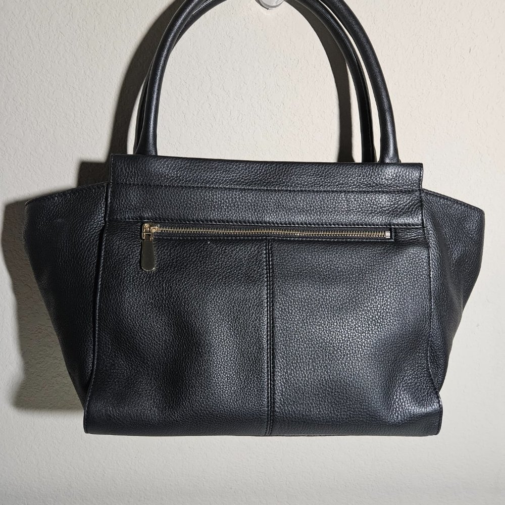 Vince Camuto - Satchel Black, Burgundy, and Grey leather - Picture 3 of 11